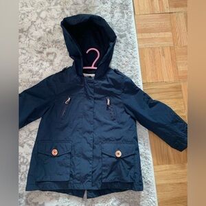 Zara jacket 3 seasons navy blue 3-4 years